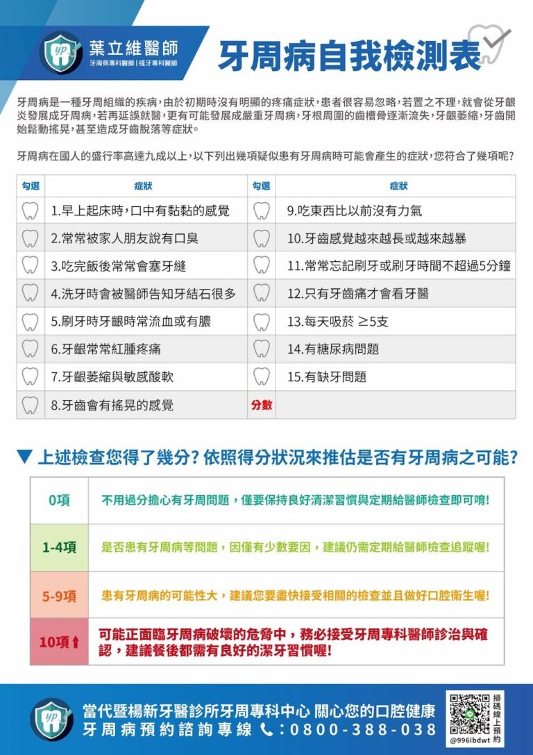 牙周病專科醫師跟一般牙醫做牙周病初診時有何不同？ - 葉立維醫師